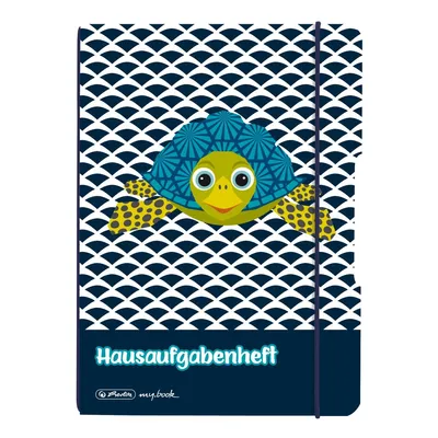 Produktbild von Herlitz Aufgabenheft flex PP A5/48 Blatt Cute Animals TurtleMix
