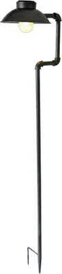Produktbild von LED Solarleuchte, Industrial, antik-Schwarz, Höhe 153,5 cm