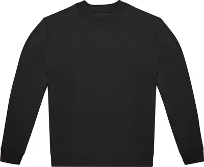 Produktbild von B&C - Sweatshirt für Herren/Damen Uni, Rundhalsausschnitt RW10927 (3XL) (Schwarz)