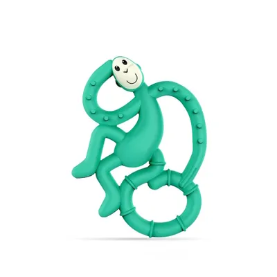 Produktbild von Matchstick Monkey Beißring / Zahnungshilfe Affe mini : grün Farbe: grün
