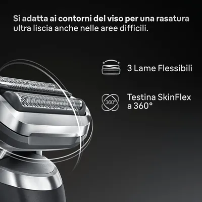 Immagine prodotto di BRAUN Series 7 Shaver Head - 3 Flexible Blades - 360? Flexible Head - 100%  Germany