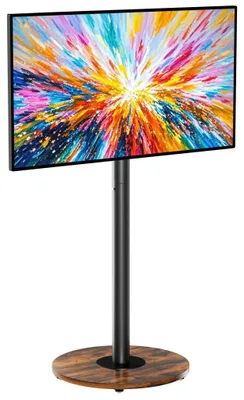 Zdjęcie produktu dla Regulowany stojak na telewizor z kółkami, do 75 cali