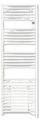 Image de Sèche-serviette 500W DORIS DIGITAL blanc brillant - ATLANTIC - 850266