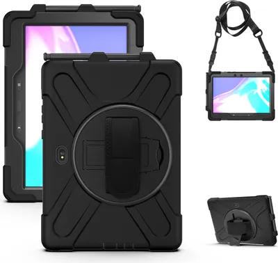 Produktbild von Hülle Samsung Galaxy Tab Active Pro, Galaxy Tab Active4 Pro, Galaxy Tab Active5 Pro Schutzhülle - Cazy - Schwarz
