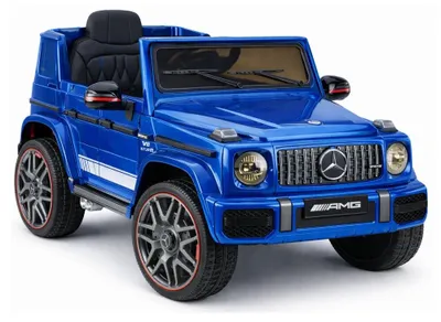 Immagine prodotto di Auto elettrica per bambini Mercedes AMG G 63 verniciata di blu