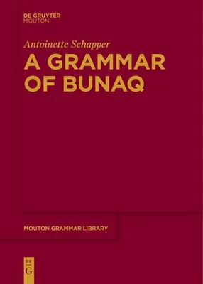 Obrázek produktu pro A Grammar of Bunaq