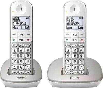 Produktbild von Philips Xl4902s Schnurloses Festnetztelefon Silber One Size / EU Plug 220V Silber One Size