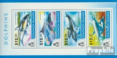 Produktbild von Briefmarken Salomoninseln 2015 Mi 3152-3155 Kleinbogen (kompl. Ausg.) postfrisch Delfine