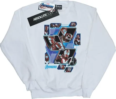 Produktbild von Marvel - "Avengers Endgame" Sweatshirt für Herren BI6068 (L) (Weiß)