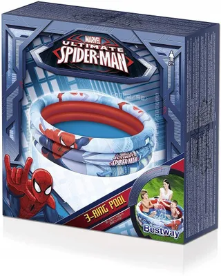 Zdjęcie produktu dla Nadmuchiwany basen - Spiderman, średnica 1,22 m, wysokość 30 cm