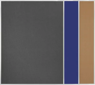 Produktbild von Magnetoplan Pinntafel - Einseitig  - 150x120cm - Filz - Grau