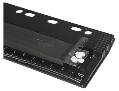 Produktbild von Genie PP 4M - 3 Blätter - Schwarz - Metall - Kunststoff - 300 mm - 65 mm - 13 mm
