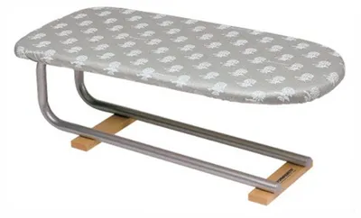 Zdjęcie produktu dla Foppapedretti LoStiragonne, Deska do prasowania rękawów, Aluminium, Bawełna, Poliester, Żelazko suche, Szary, Srebrny, Biały, Obraz, Szary, Biały