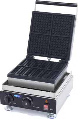 Produktbild von Maxima - Gastro Waffelmacher - 4 Waffeln - Mini -Quadrate