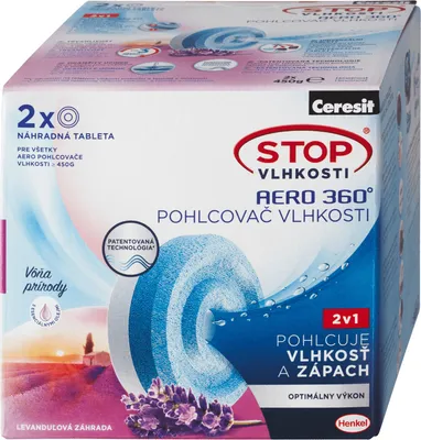 Produktbild von Ceresit Stop vlhkosti - 2tablety AERO levanduľa 2x450g