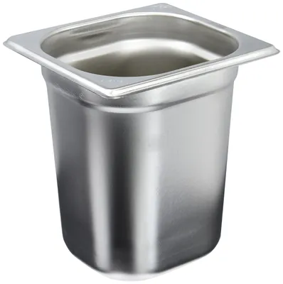 Productafbeelding van LACOR 66620Z GN-container, formaat 1/6, afmetingen 176 x 162 x 200 mm, roestvrij staal