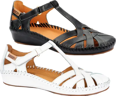 Produktbild von Pikolinos Damen Sandalen T-Steg Leder P. Vallarta 655-0732ST, Größe:38 EU, Farbe:Weiß