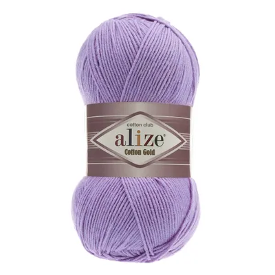 Produktbild von 100g Strickgarn Alize Baumwolle Gold Uni Klassikgarn Häkelgarn Strick-Wolle