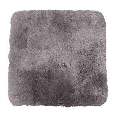 Produktbild von Heitmann Felle Lammfell-Sitzkissen, Farbe: Silber Größe ca. 35 x 35 cm 405SI