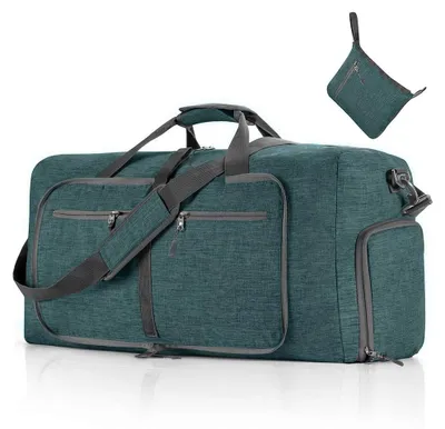 Immagine prodotto di Borsa da viaggio per uomo e donna - Borsa sportiva pieghevole con scomparto per scarpe