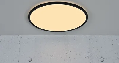 Produktbild von Nordlux Oja 42 LED Deckenleuchte 2700K warmweiss Step-Dimming schwarz 22W warmweiss 47286003