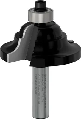 Image de Fraises à moulurer Bosch D, 8 mm, R1 6,3 mm, B 15 mm, L 18 mm, G 60 mm 2608628397