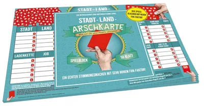 Produktbild von Stadt-Land-Arschkarte - Original Edition
