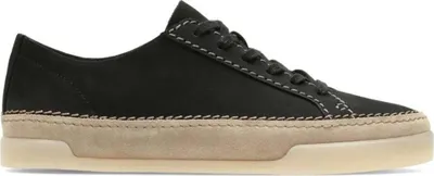 Immagine prodotto di Clarks Scarpe da ginnastica da donna in pelle nabuk nera Hidi Holly 37