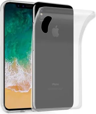 Produktbild von Cadorabo Hülle für Apple iPhone X / XS Schutz Hülle in Transparent Schutzhülle TPU Silikon Cover Etui Case