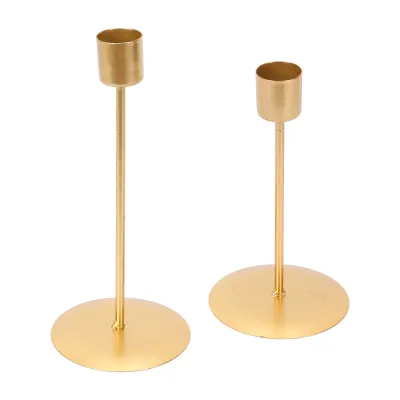 Produktbild von Kerzenhalter,Kerzenständer,Kerzenständer,Kerzenständer,Kegelkerzenhalter,Schwarzer Kerzenständer