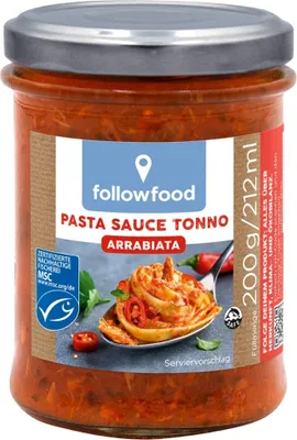 Produktbild von Pasta-Sauce Tonno - Arrabiata 200g