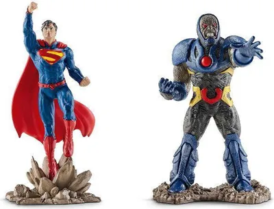 Produktbild von Schleich Superman vs Darkseid Justice League, Multi, Männlich, 3 Jahr(e), 2 Stück, Box