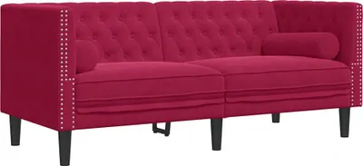 Zdjęcie produktu dla VidaXL 372687, Bordowy, Sklejka, Drewno, 1740 mm, 745 mm, 705 mm, 59 cm