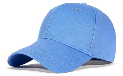 Productafbeelding van Uni baseballpet, verstelbaar, katoen, lichtblauw, maat M