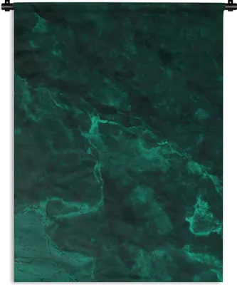 Produktbild von MuchoWow® Wandteppich Wandbehang Marmor - Limone - Grün - Strukturiert - Marmoroptik 90x120 cm Tapisserie Dekoration Wandtuch - Wanddeko