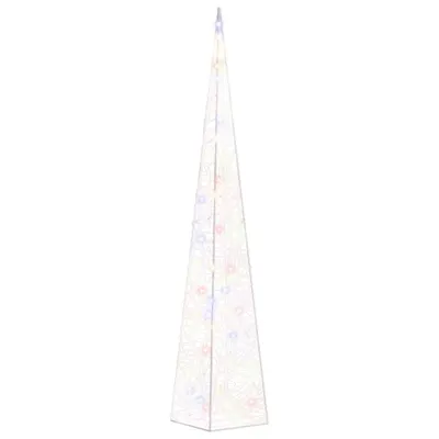 Produktbild von vidaXL LED-Leuchtkegel Acryl Deko Mehrfarbig 90 cm