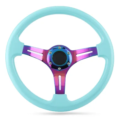 Obrázek produktu pro Volant,Závodní volant,14palcový volant,6šroubový volant,Náhrada volantu,Volant s hlubokým talířem