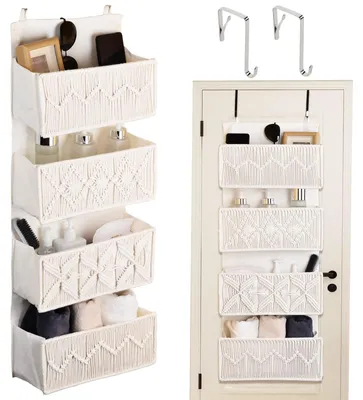 Imagen del producto de Organizador colgante con 4 compartimentos, ideal para diferentes espacios