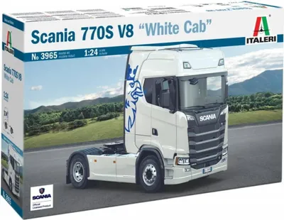 Image de Maquette Scania 770 S V8 1:24 Blanc,