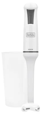 Produktbild von Black & Decker BXHB600E Stabmixer 600W weiß