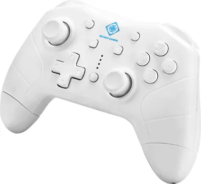 Produktbild von Deltaco Nintendo Switch/PC wireless/BT Controller weiß (GAM-103-W)