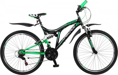 Produktbild von 26 Zoll Kinder Herren Fahrrad Rad Bike Mountainbike MTB Cascade Grün