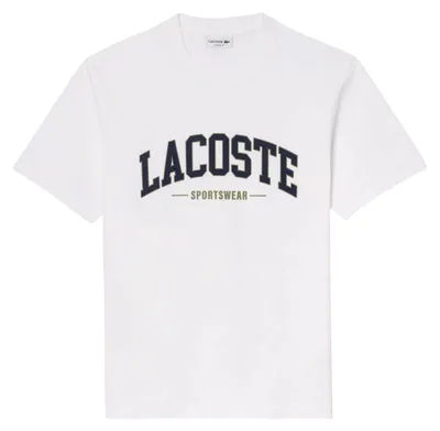 Produktbild von Lacoste - T-Shirt für Herren/Damen Uni GT16482 (L) (Weiß)