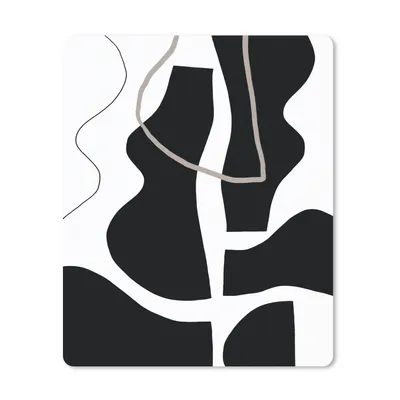 Produktbild von MuchoWow® Mauspad Mousepad Abstrakt - Minimalismus - Design 19x23 cm - Mousepads - Maus Mat - Pad - Mausunterlage - Mauspads - Spielen