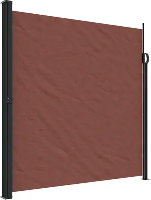 Produktbild von vidaXL Seitenmarkise Ausziehbar Braun 200x600 cm