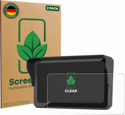 Produktbild von 2x ScreenLeaf Schutzfolie für Carpuride W602S Pro nachhaltiger Displayschutz Display Schutz Folie Klar Transparent