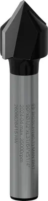 Immagine prodotto di Fresa PRO per scanalature a V, 6,35 x 12,7 x 45 mm