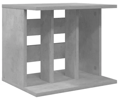 Produktbild von Vinyl Plattenaufbewahrung Betongrau 42 x 33 x 36 cm