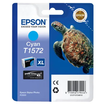 Produktbild von Epson Tintenpatrone cyan T 157                     T 1572