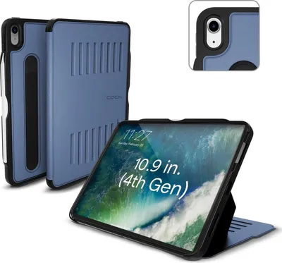 Produktbild von Zugu Case Hülle iPad Air 11" (M2-M4) & Air 10.9" (4th/5th gen) – Verstellbarer Magnetständer – Sichere Magnetbefestigung – Robuste TPU + PC-Hülle für erheblichen Fallschutz